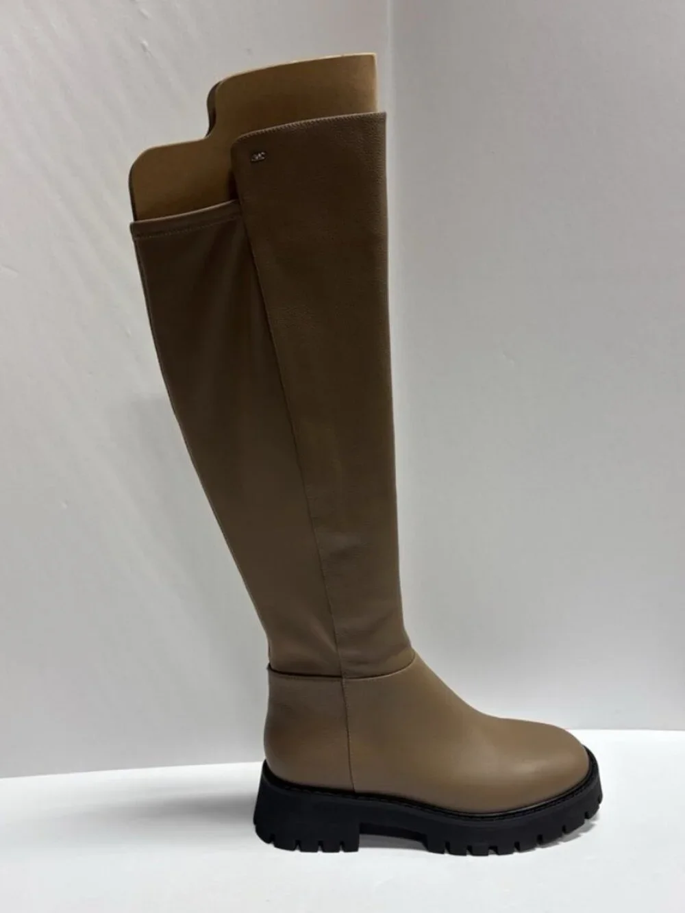 Michael Kors Women’s Asher Taupe Knee High Boots, Size 10 M
